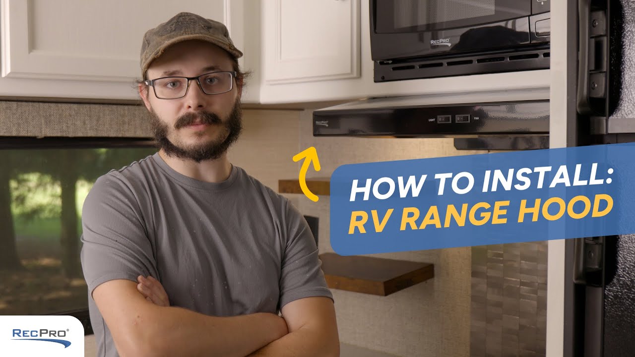 RecPro RV Range Hood Installation - EASY 15 Minute Install