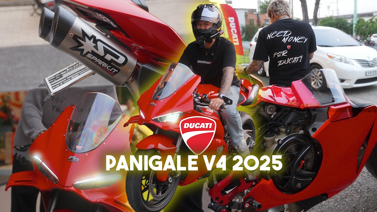 đập thùng Ducati V4 Panigale 2025 vào mùng 1 Tết !