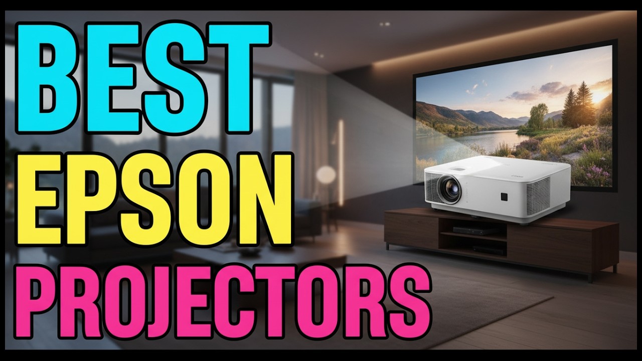 TOP 5 Best Epson Projectors 2026