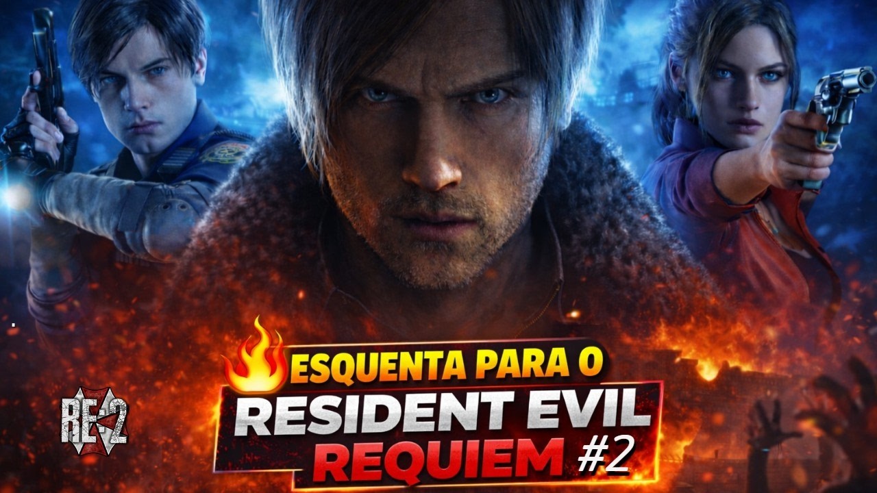 ESQUENTA PARA RE: REQUIEM! - RESIDENT EVIL 2 REMAKE (CENÁRIO A LEON) FINAL #2