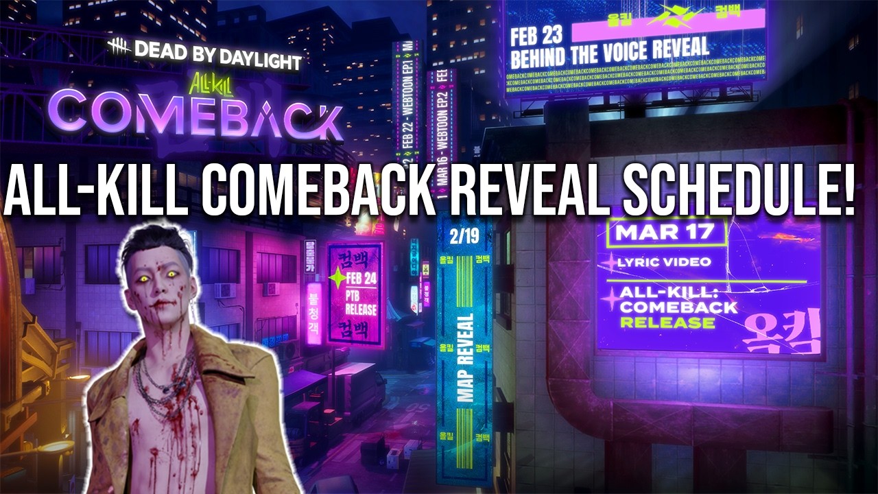 All-Kill Comeback Chapter Release Schedule!
