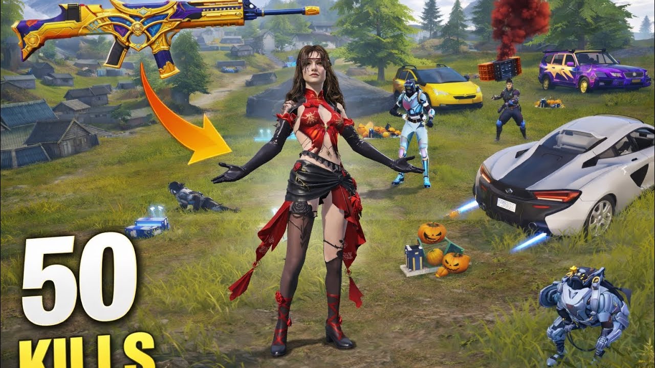 50 Kills 😱😱🥶Solo vs Squad in PUBG Mobile | Insane gameplay 