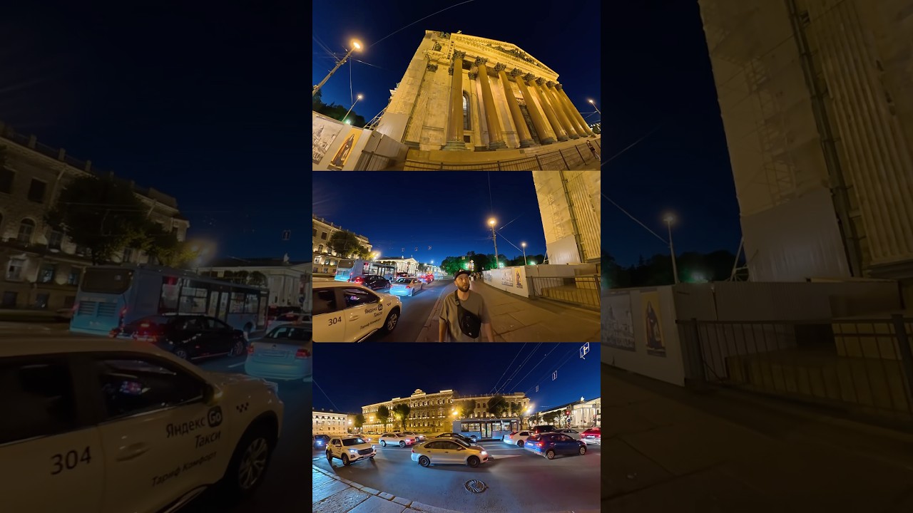В Osmo 360 есть классный режим Super Night #osmo360 #dji #djiosmo360