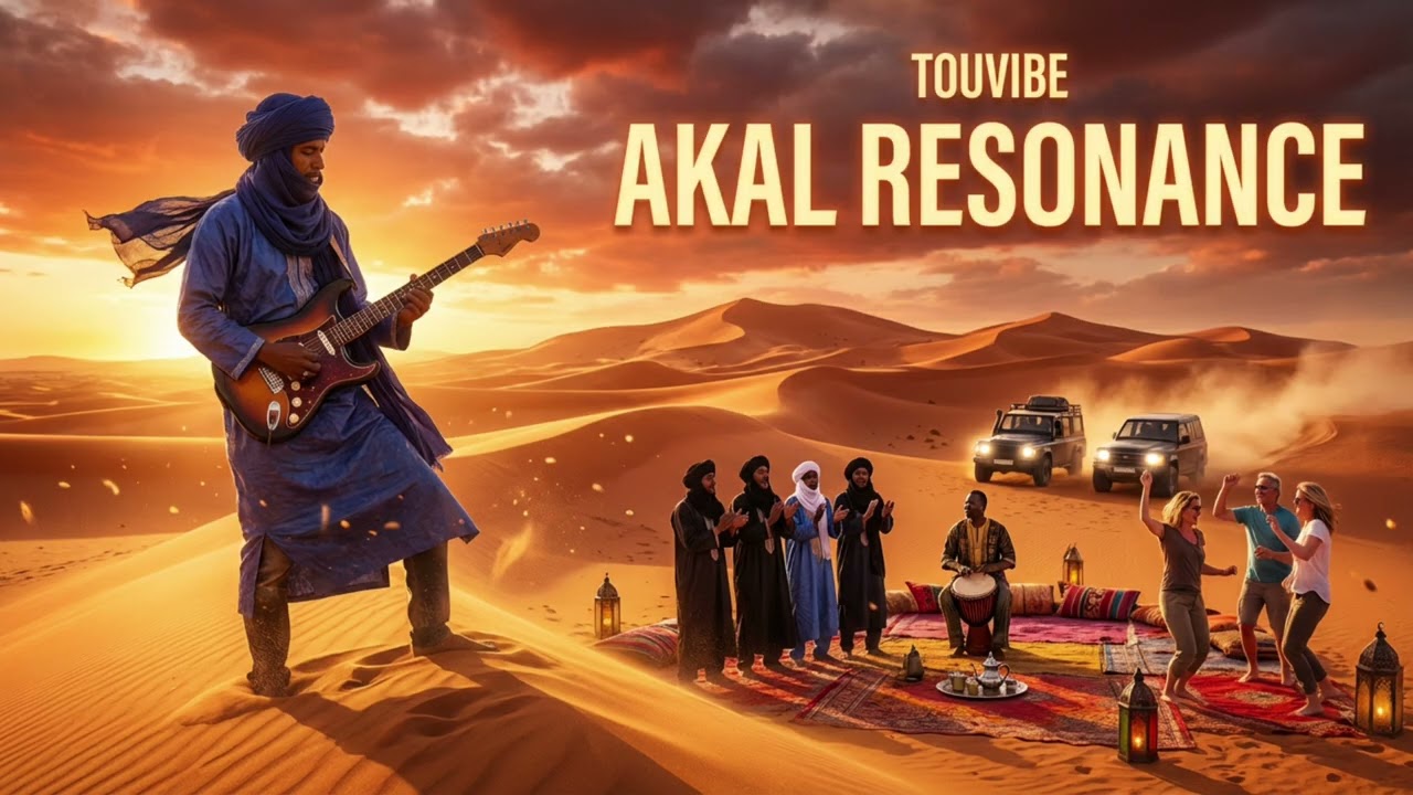 Akal Resonance 🔥 Tuareg Desert Guitar | Sahara Blues Instrumental – Touvibe