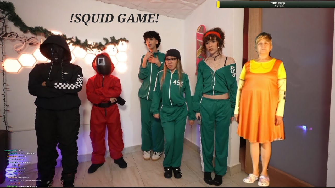 ALONDRA, RAI Y ALEX EN EL JUEGO DEL CALAMAR 🦑