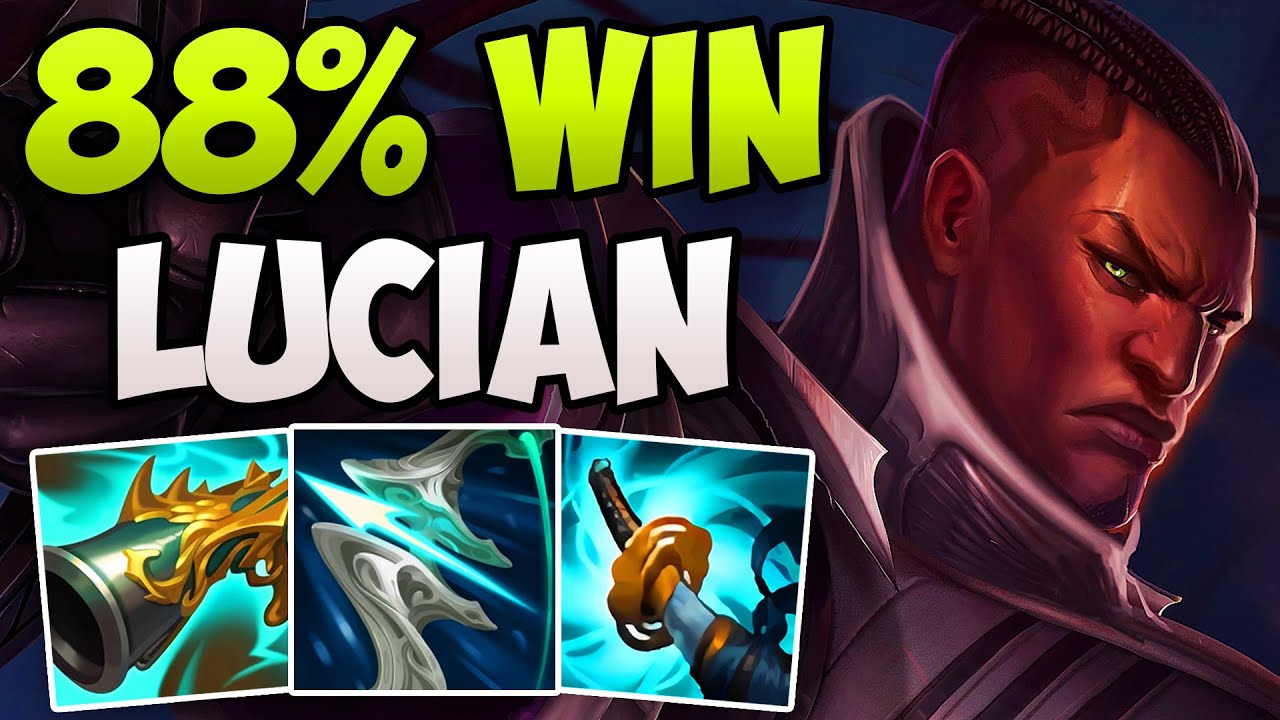 88% WIN RATE LUCIAN IN CHALLENGER! | CHALLENGER LUCIAN ADC GAMEPLAY |  Patch 13.11 S13