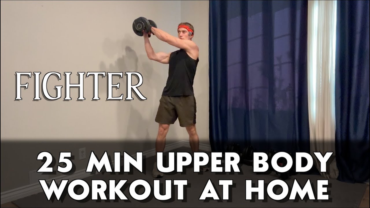 25 Min Upper Body Workout At Home - Inspired by the DnD Fighter Class