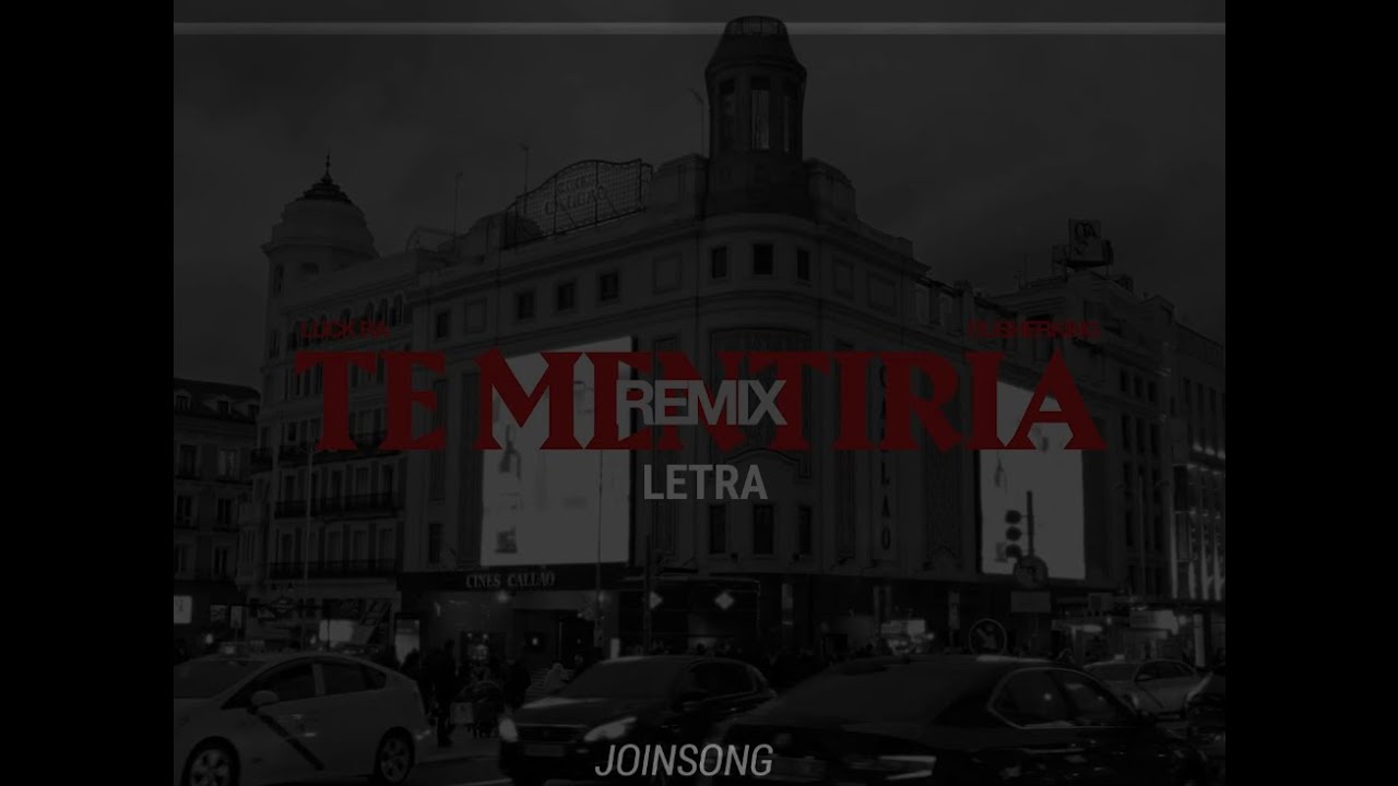 Luck Ra, Rusherking | TE MENTIRIA REMIX | LETRA/LYRICS