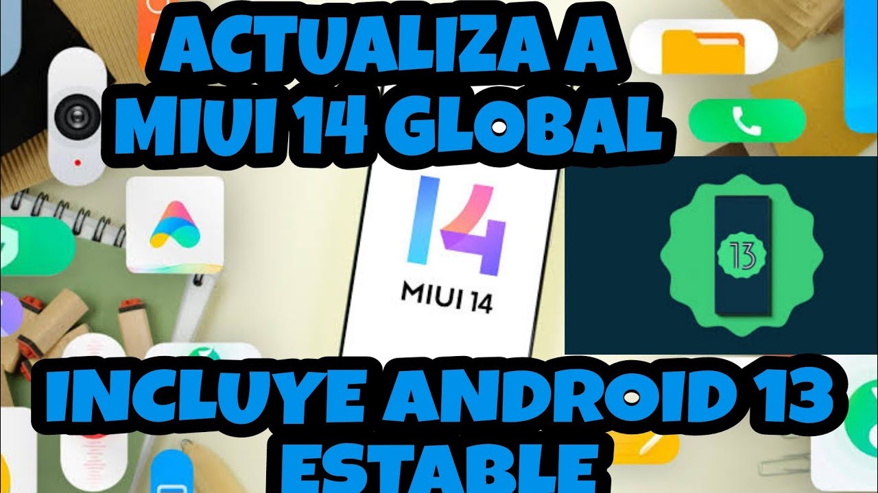 COMO ACTUALIZAR A MIUI 14 GLOBAL Y ANDROID 13 SIN PC, POCO X3 PRO