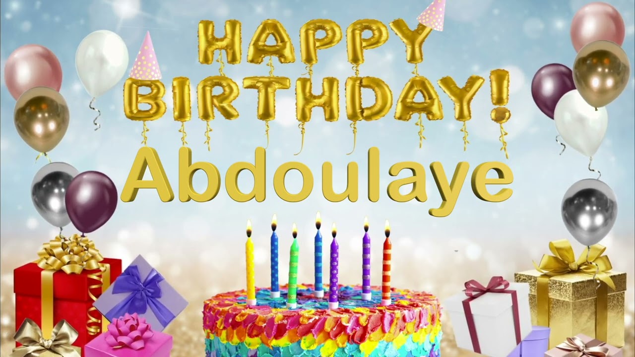 Abdoulaye - Happy Birthday to You