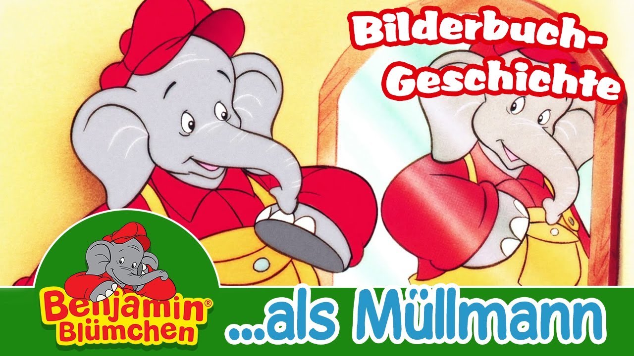 Benjamin Blümchen als Müllmann | Meine erste BILDERBUCH GESCHICHTE