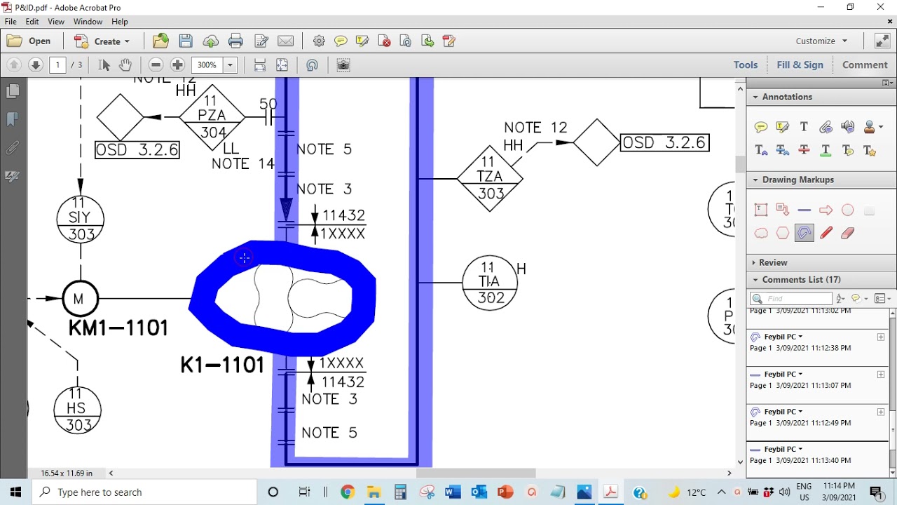Marking Up Isolatable sections for QRA & FERA