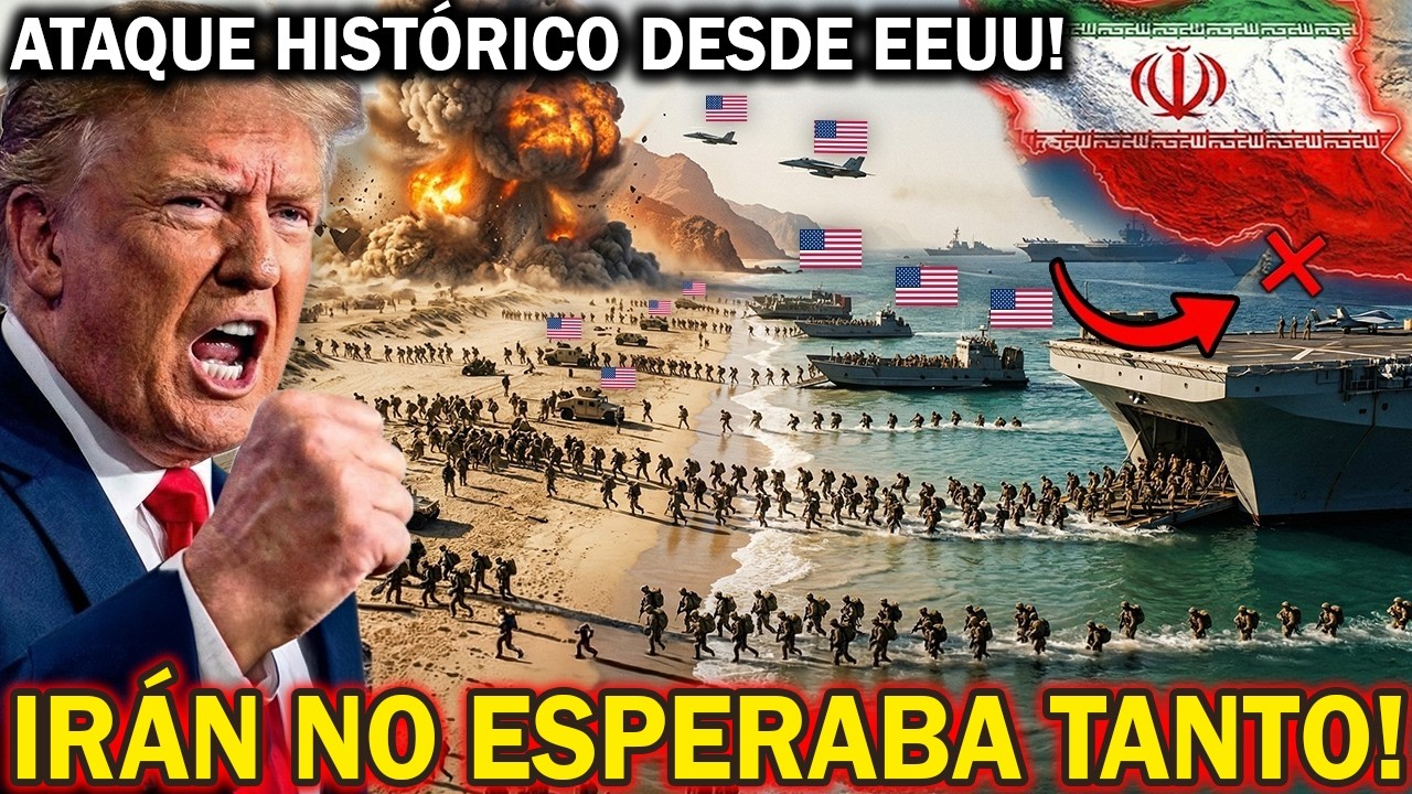 IR&Aacute;N EN SHOCK! EEUU TOM&Oacute; DECISI&Oacute;N HIST&Oacute;RICA! EL EJ&Eacute;RCITO DE EEUU ENTRADO EN IR&Aacute;N CON 18.000 SOLDADOS