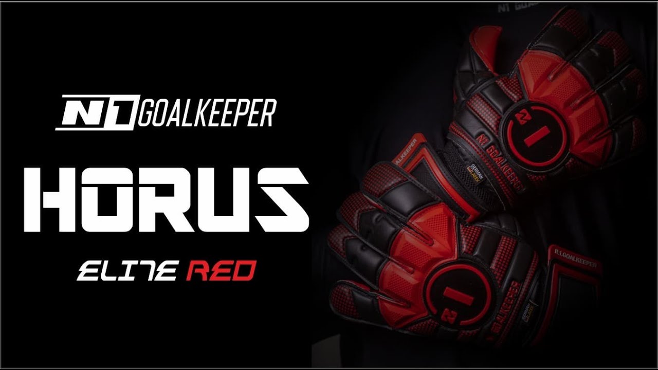 N1 GOALKEEPER GLOVES - HORUS ELITE RED