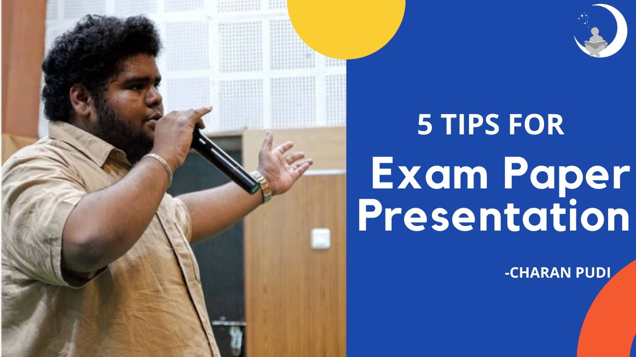 Exam Paper Presentation Tips by Andhra University Student President Charan Pudi
