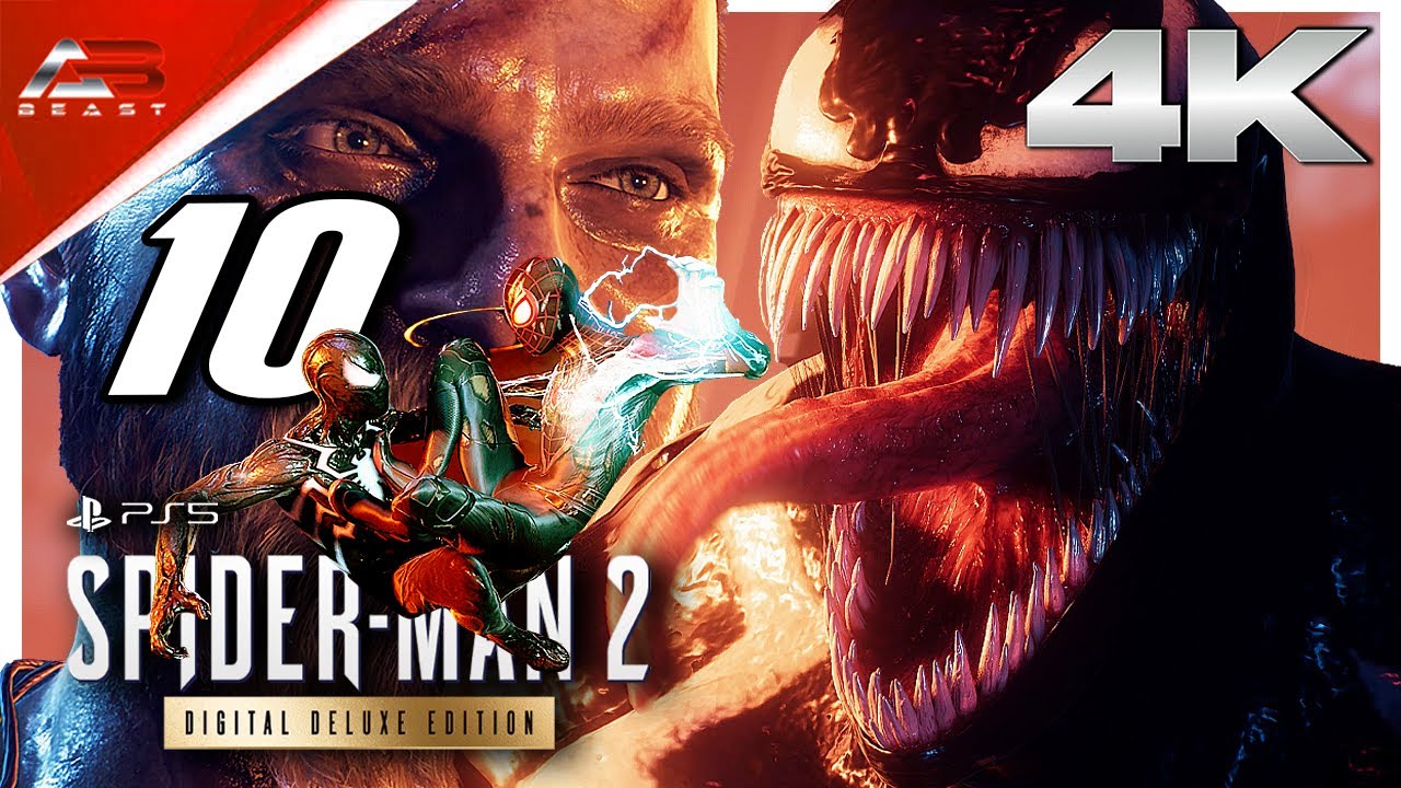 SPIDER-MAN 2 PS5 4K - PART 10 - VENOM - MALAYALAM WALKTHROUGH | A Bit-Beast
