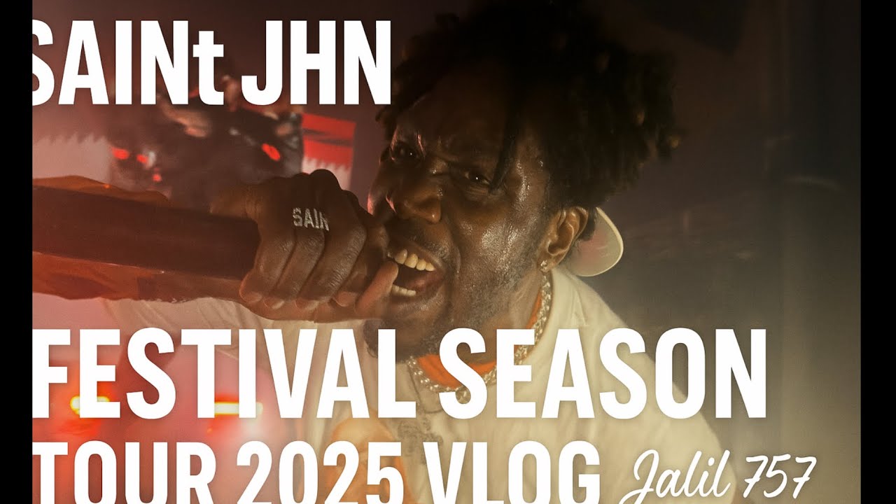 SAINt JHN Festival Tour Got Wild | 2025 Vlog by Jalil 757