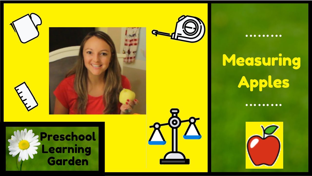 Apple Measurement, Preschool Math Educational Video