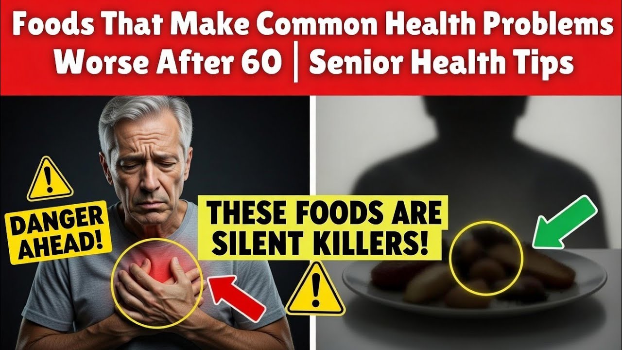 Over 60? Stop Eating These Foods Now , That Damage Your Body After 60 | Senior Health Alert