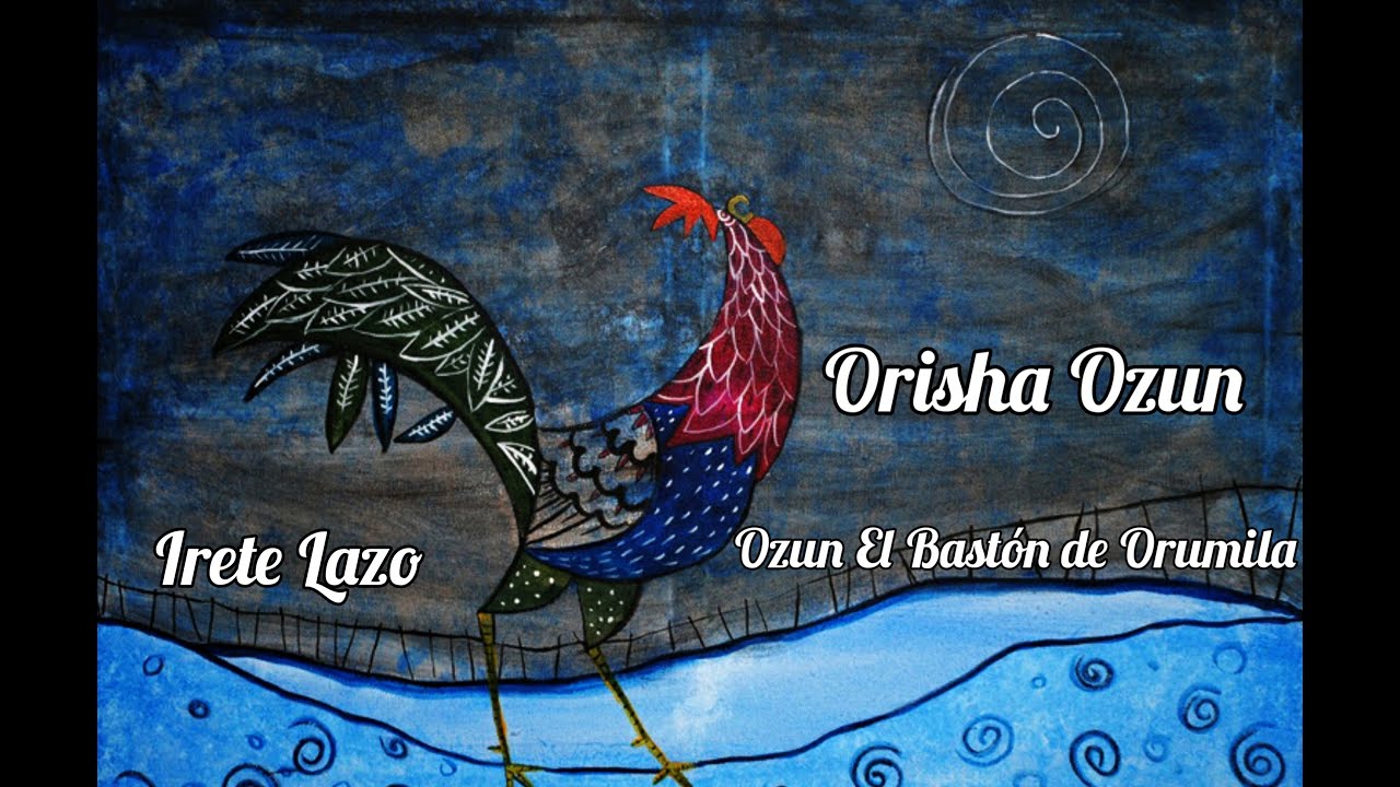 Ozun Orisha , Ozun , Quien es Ozun . Ozun El Bastón de Orumila.El Nacimiento de Los Tótem Religiosos
