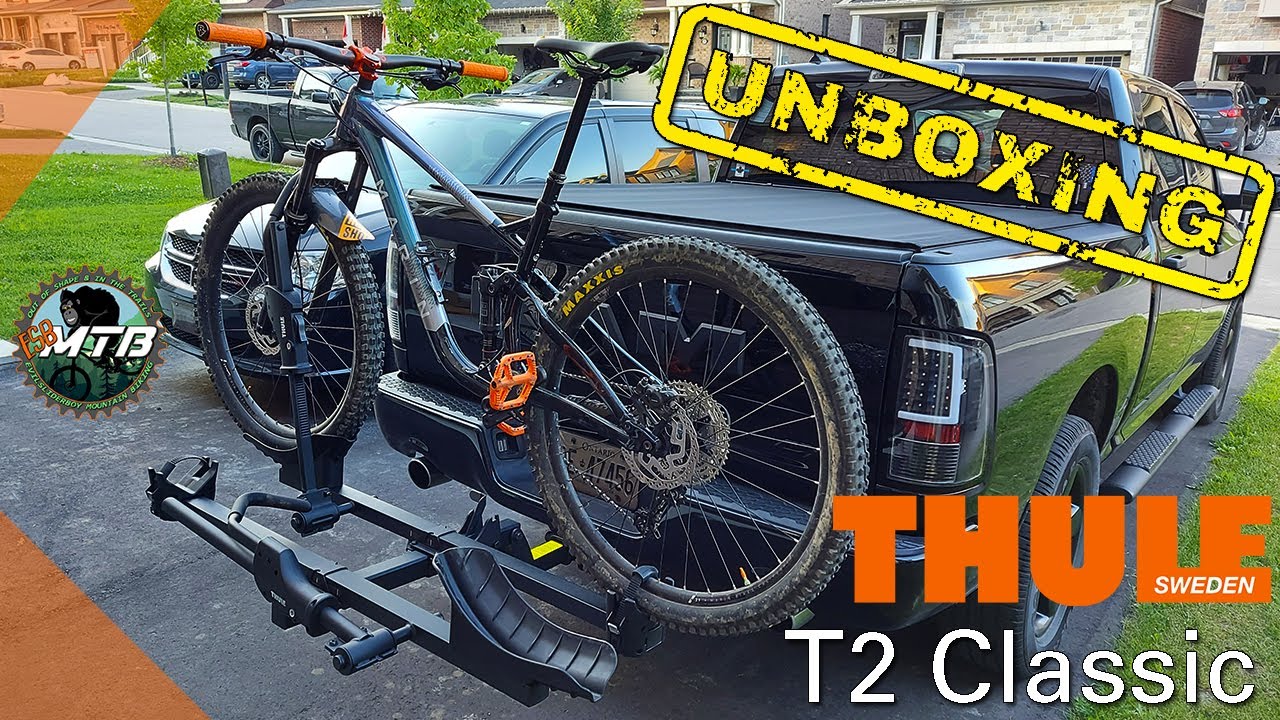 Thule T2 Classic 2  Inch Receiver Bike Rack Unboxing & Install