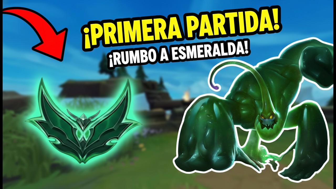 SUBIRÉ EL NIVEL, PRIMERA PARTIDA - VOY POR TI XOKAS - LEAGUE OF LEGENDS @leagueoflegends