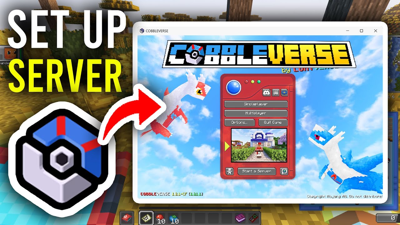 Minecraft CobbleVerse Server Setup - Step By Step