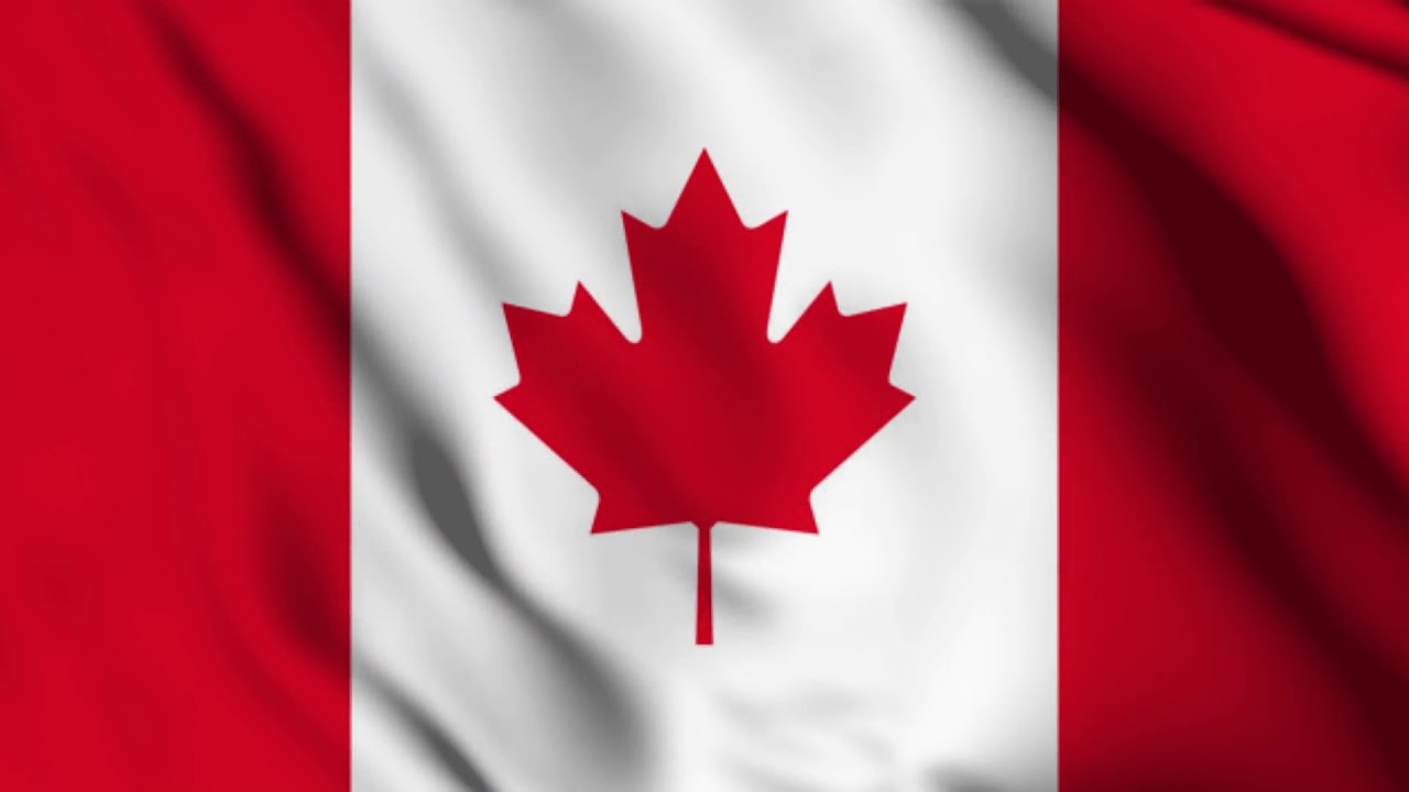 Canada Flag #2 HD Green screen Video