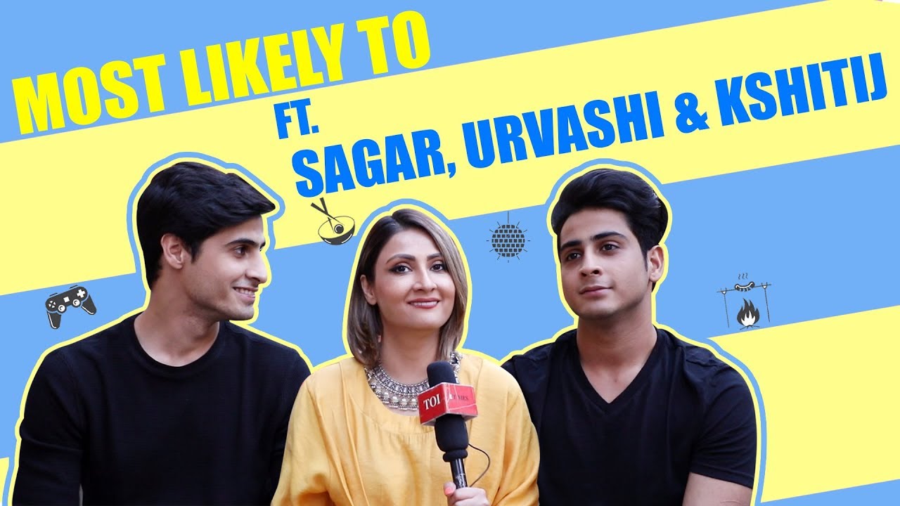 'Most Likely To' Ft: Kasautii Zindagii Kay fame Urvashi Dholakia and her twin sons Kshitij and Sagar