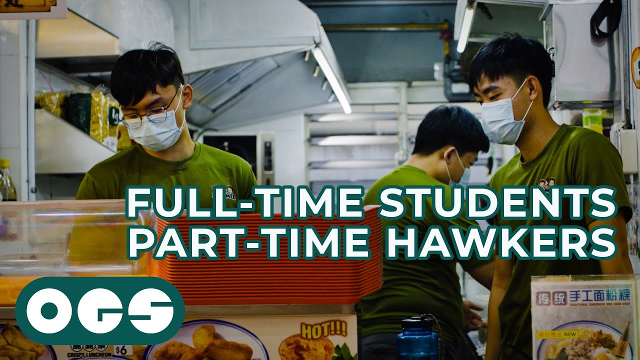Juggling University And A Hawker Stall With My Classmates