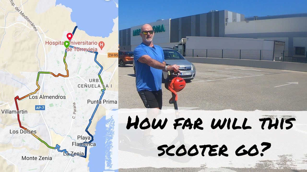 Orihuela Costa on E-Scooter