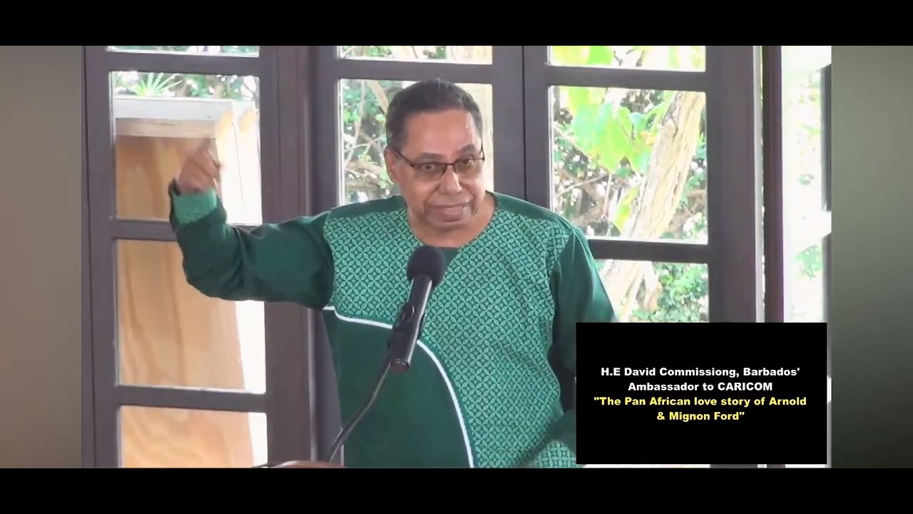 David Comissiong tells the inspirational story of Rabbi Arnold Ford and his wife, Mignon Ford