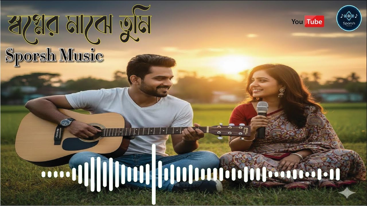 স্বপ্নের মাঝে তুমি |Sopner majhe tumi | Sporsh Music | Official Channel