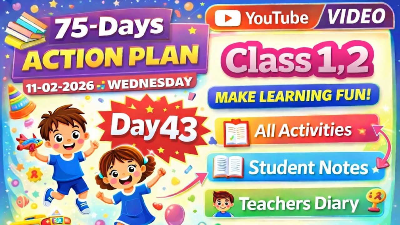 GFLN DAY 43 || CLASS 1,2 || ALL ACTIVITIES ||