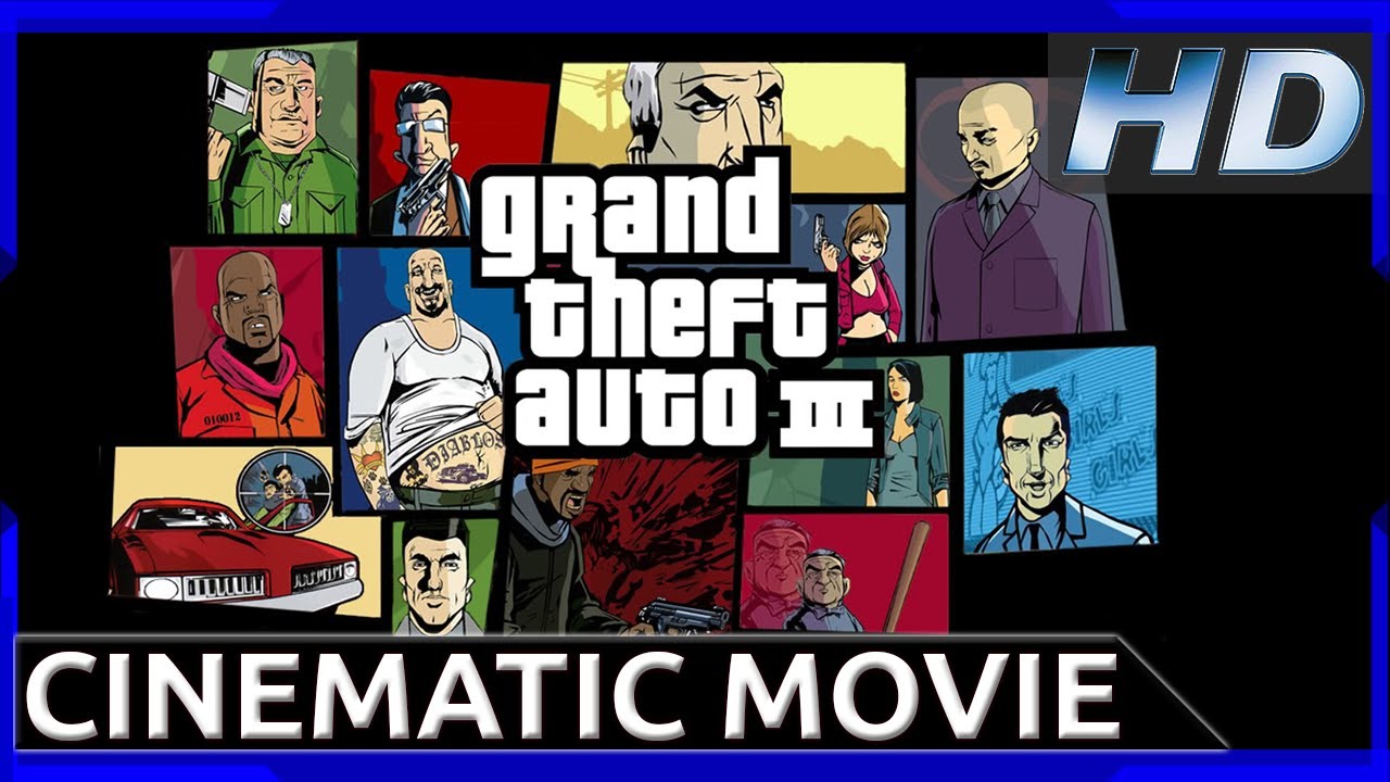 Grand Theft Auto III - PS4 - Cinematic Movie (HD)