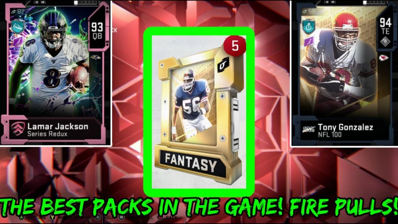 NFL 100 PACK OPENING 2 SERIES REDUX PULLS 1 FULL LEGEND | ARE THESE PACKS PROFITABLE?! MUT 20