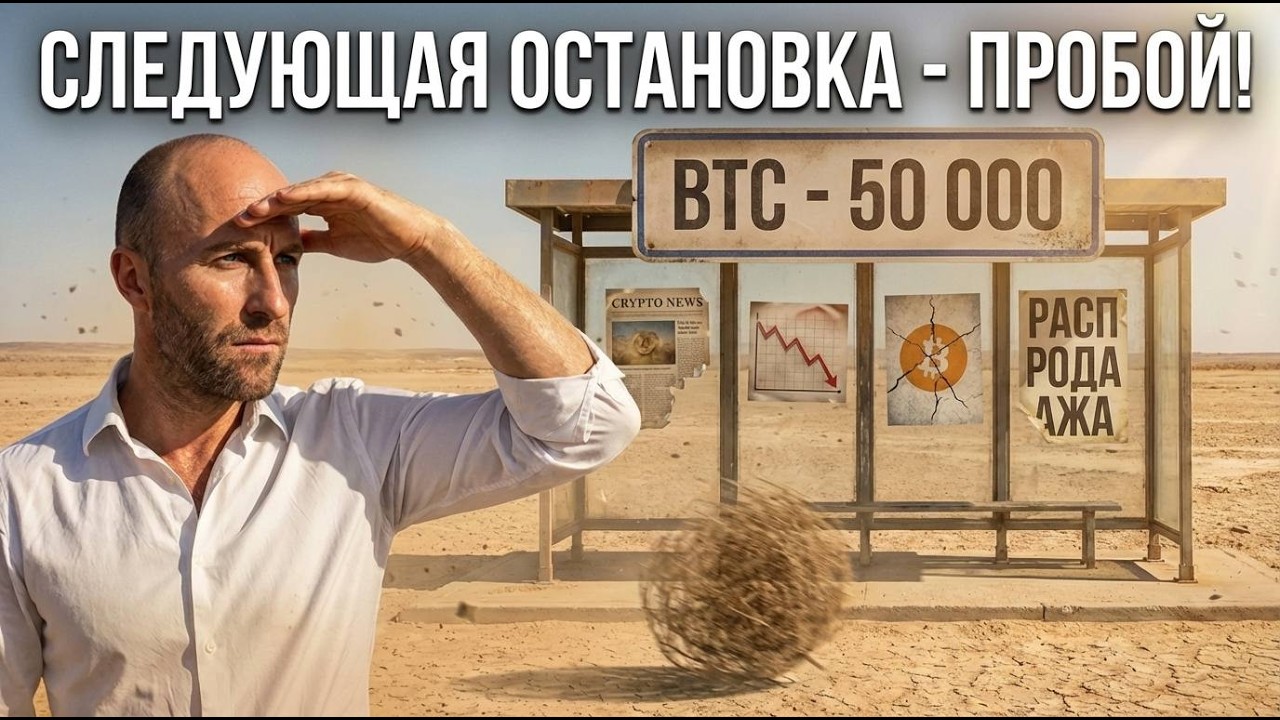 СЛЕДУЮЩАЯ остановка BTC - ПРОБОЙ 50000$