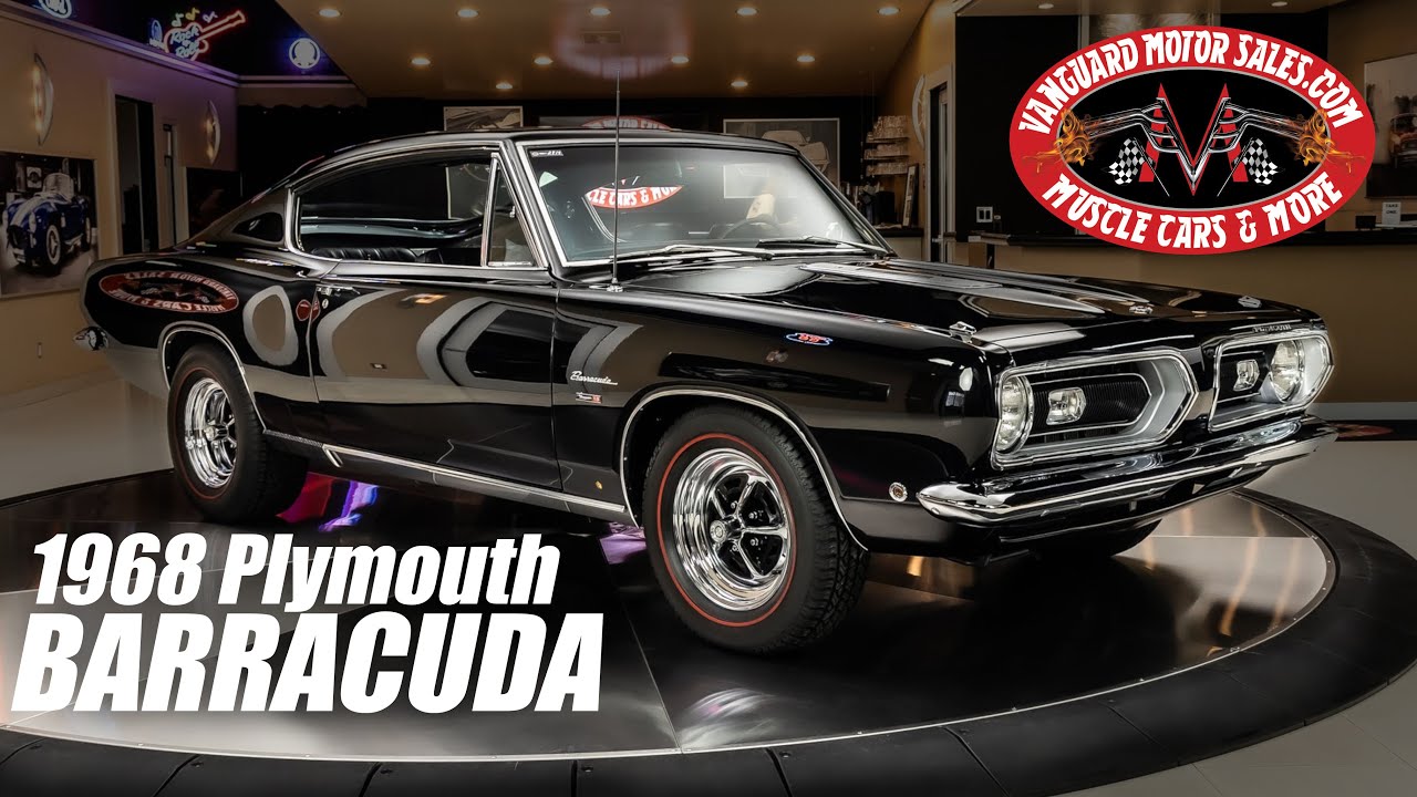 1968 Plymouth Barracuda Restomod For Sale Vanguard Motor Sales 