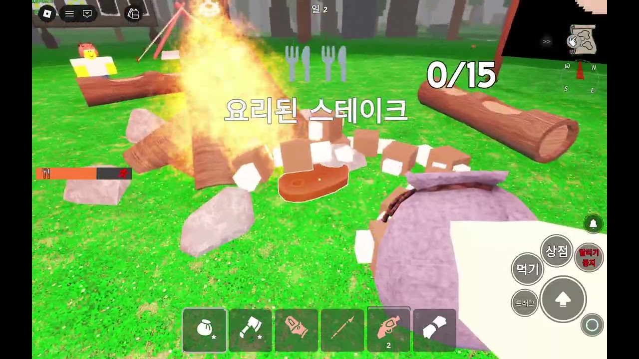 99나이트 인더 포레스트 억까로 죽음 