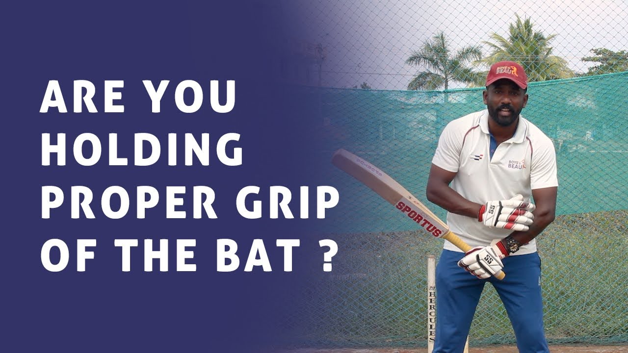 Proper Grip of the Bat - How to Hold Grip of the Bat | Boys of Beau Cricket Academy | Beaulet Julin