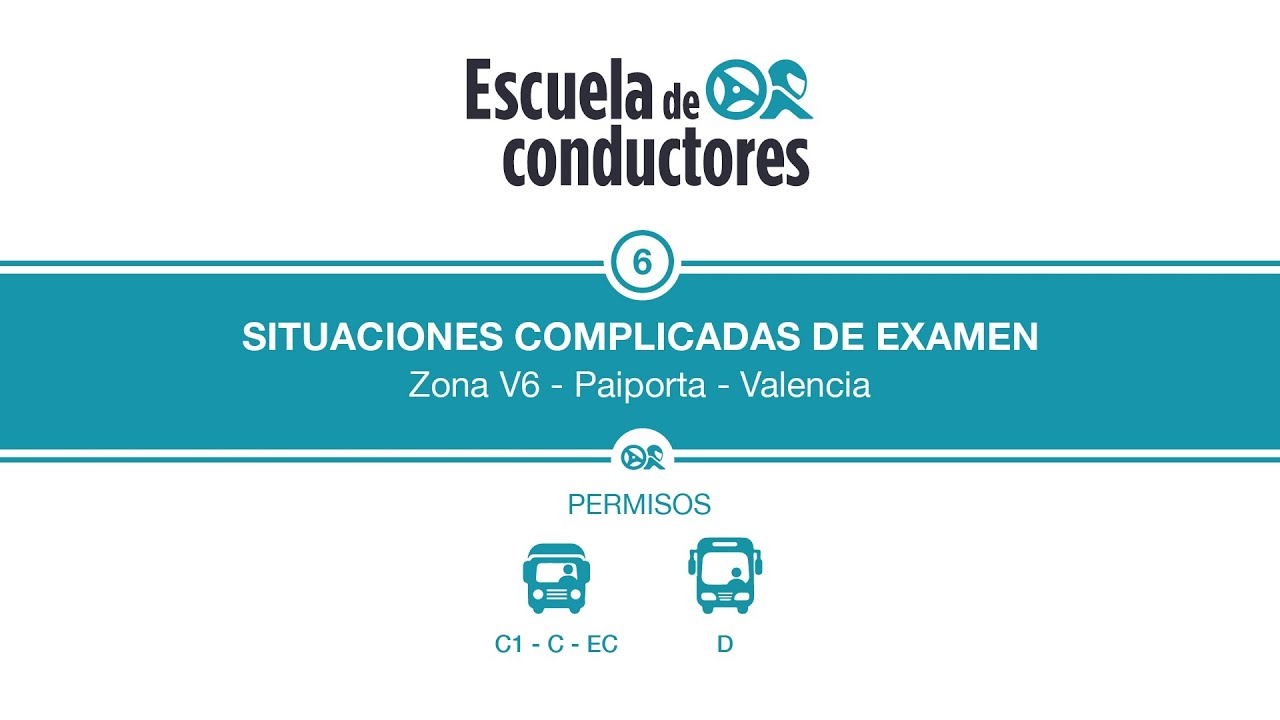 📍✅🚘 Zonas de examen de conducir Valencia. Zona Paiporta-Los puntos más conflictivos. C1- C - EC - D