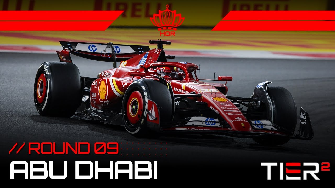 House of Racing S10 | Tier 2 Round 9 - Abu DhabiGP
