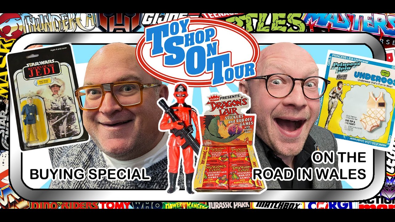 Toyshop on Tour - Wales Buying Special - Action Force - Star Wars - Wax Packs - Silverhawks - MOTU
