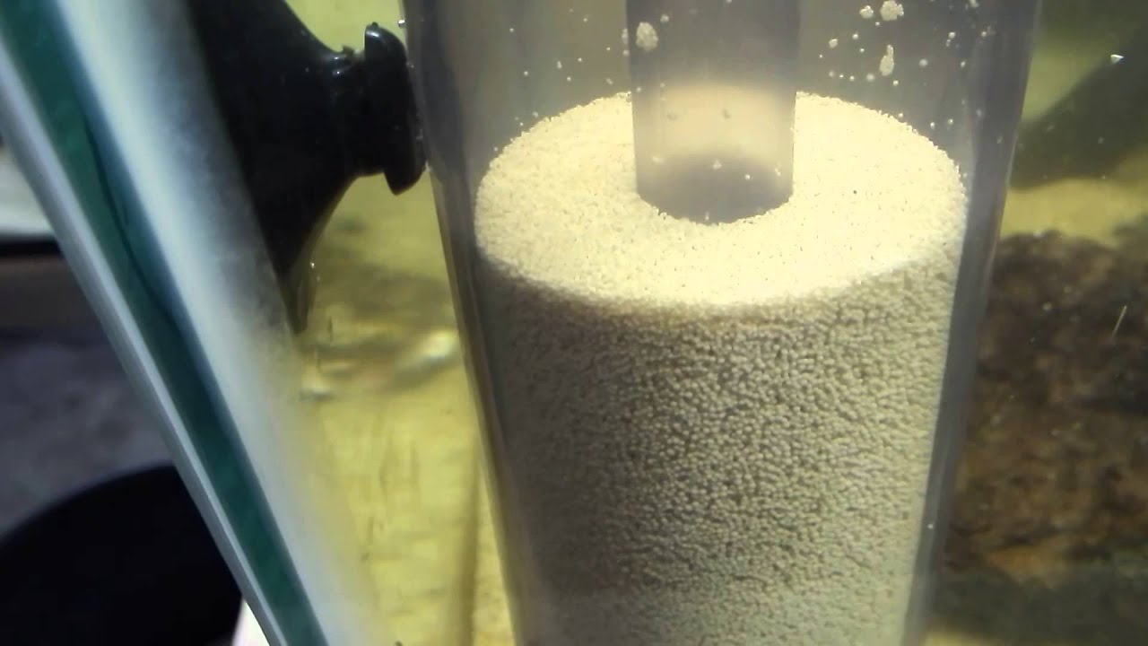 DIY Purigen Media Fluidized Bed Filter with Ista Max Mix co2 Reactor