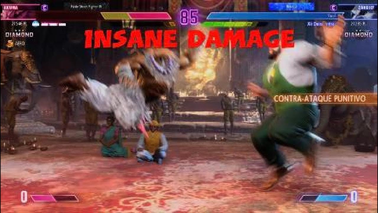 SF6 ZANGIEF DAMAGE