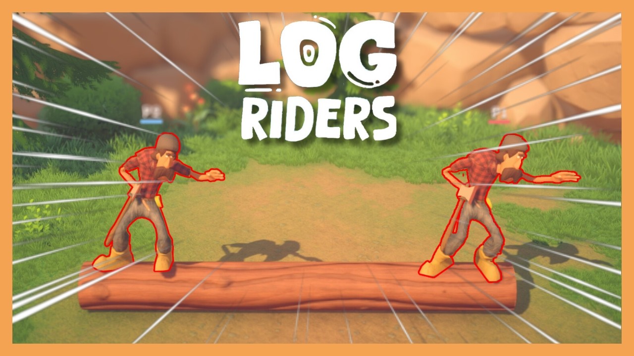 【Log Riders】Just me and my friend riding some wood...