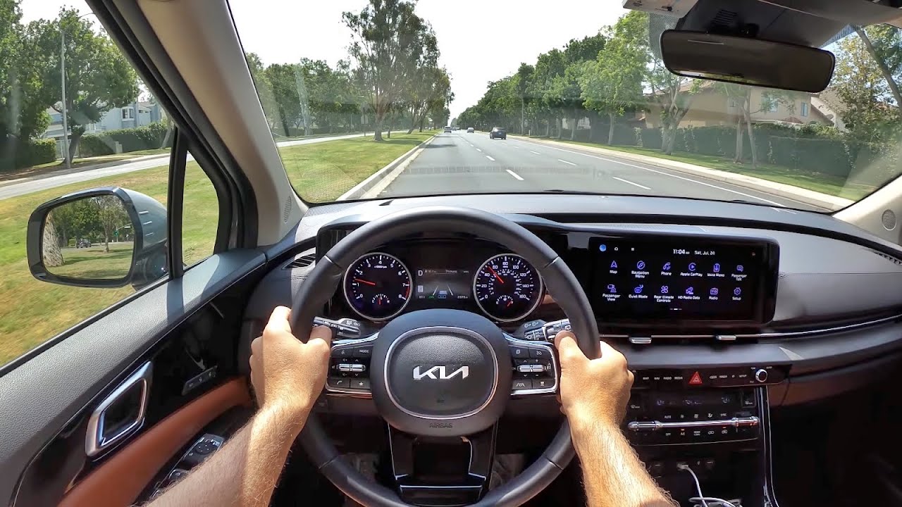 2022 Kia Carnival SX POV Test Drive (3D Audio)(ASMR)