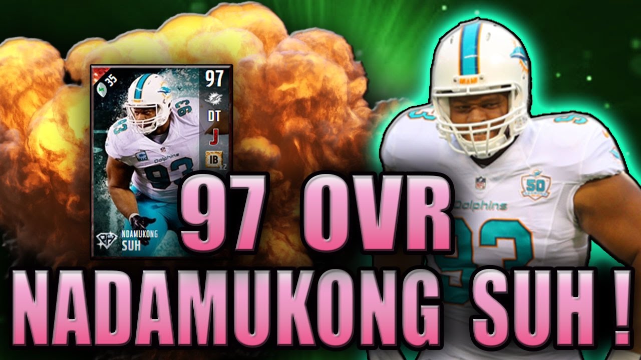 THE PRESSURE IS REAL! (97 NDAMUKONG SUH GAMEPLAY) - MADDEN NFL 17 ULTIMATE TEAM