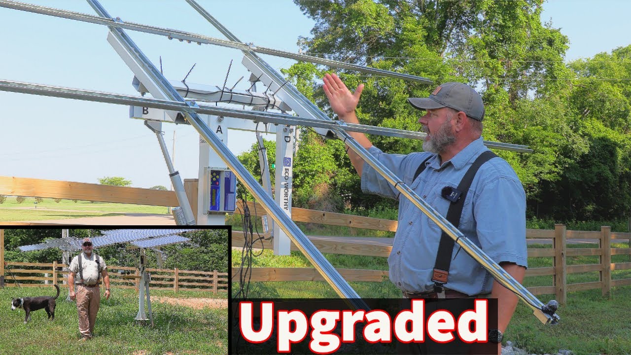 Upgraded Eco Worthy Solar Sun Tracker. Big Improvements