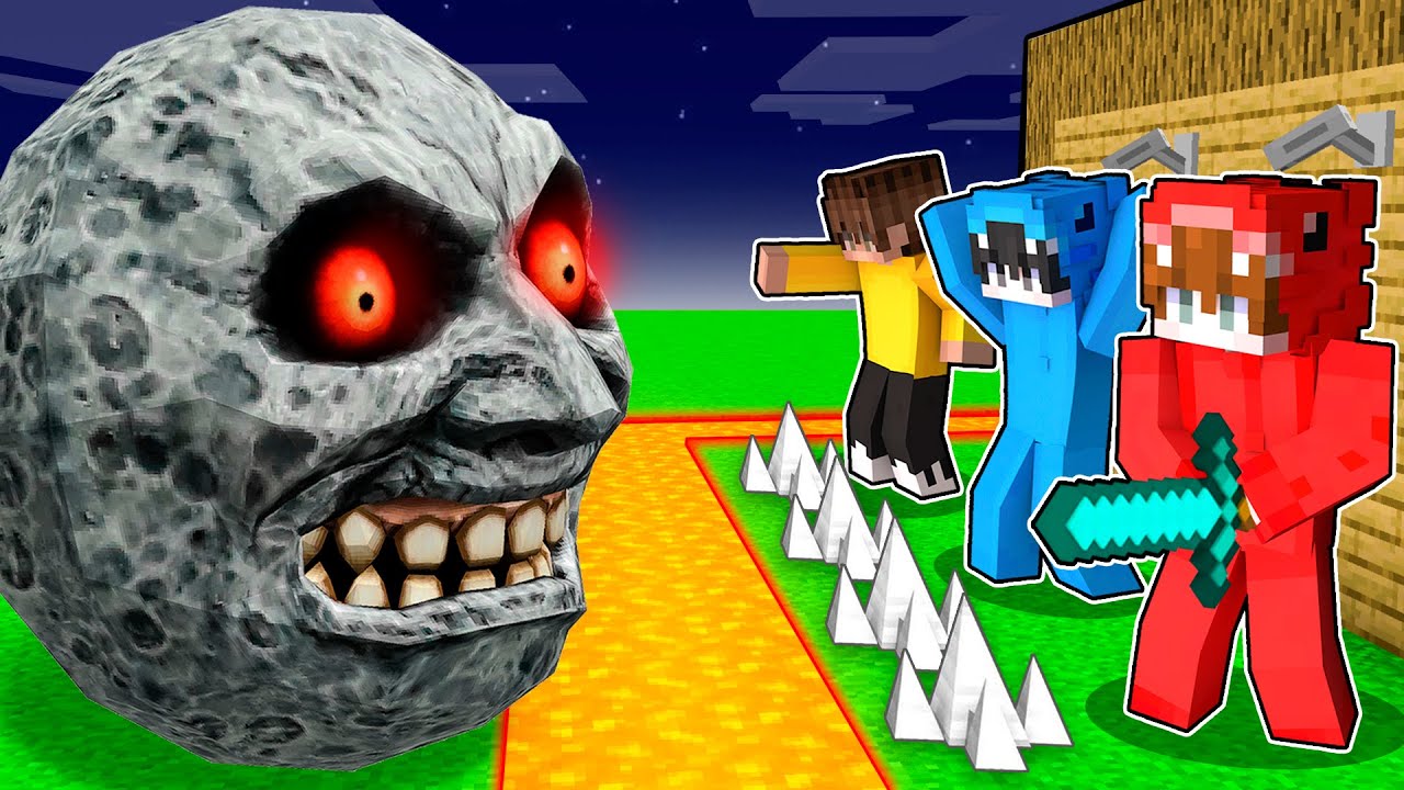 LUNA MUTANTE vs La Base M&aacute;s Segura de Minecraft!